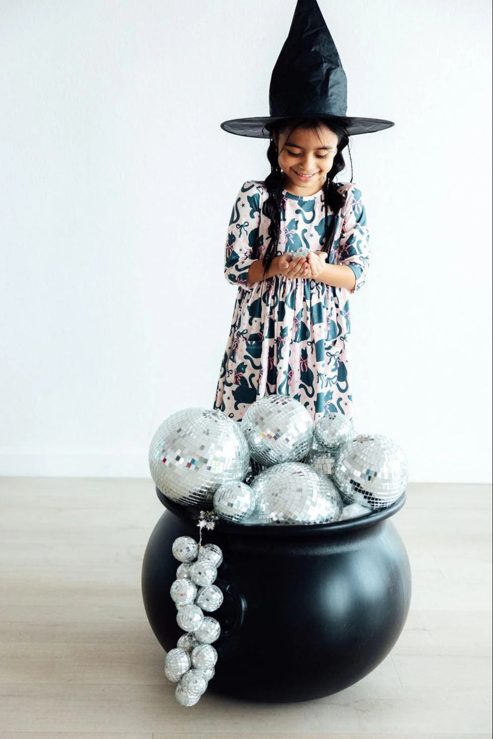 Hocus Purr-cus Pocket Twirl Dress