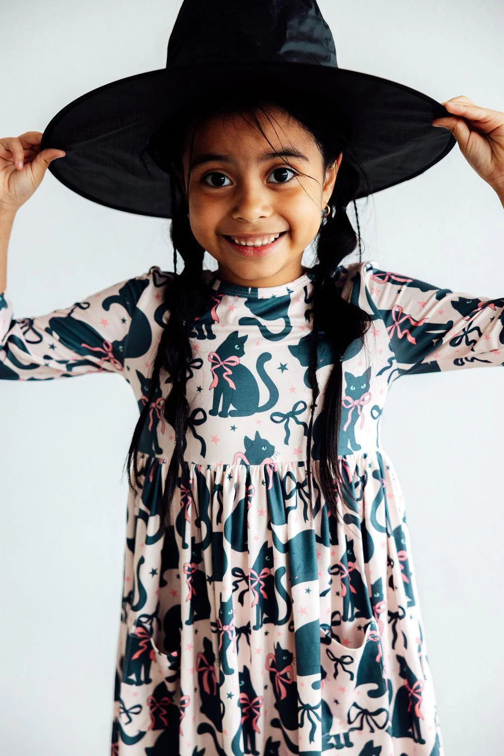 Hocus Purr-cus Pocket Twirl Dress