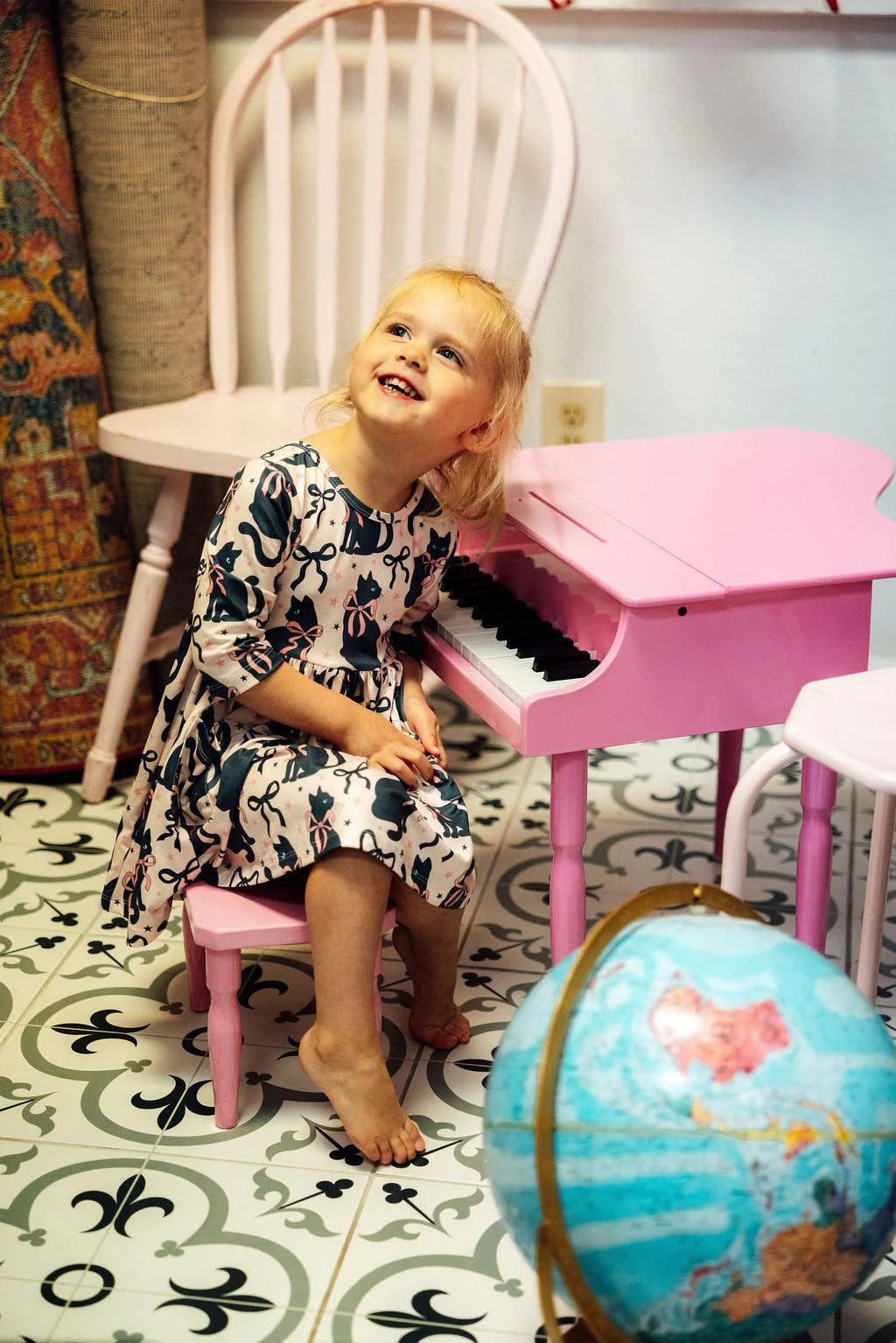 Hocus Purr-cus Pocket Twirl Dress