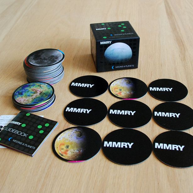Memory Game: Moons & Planets