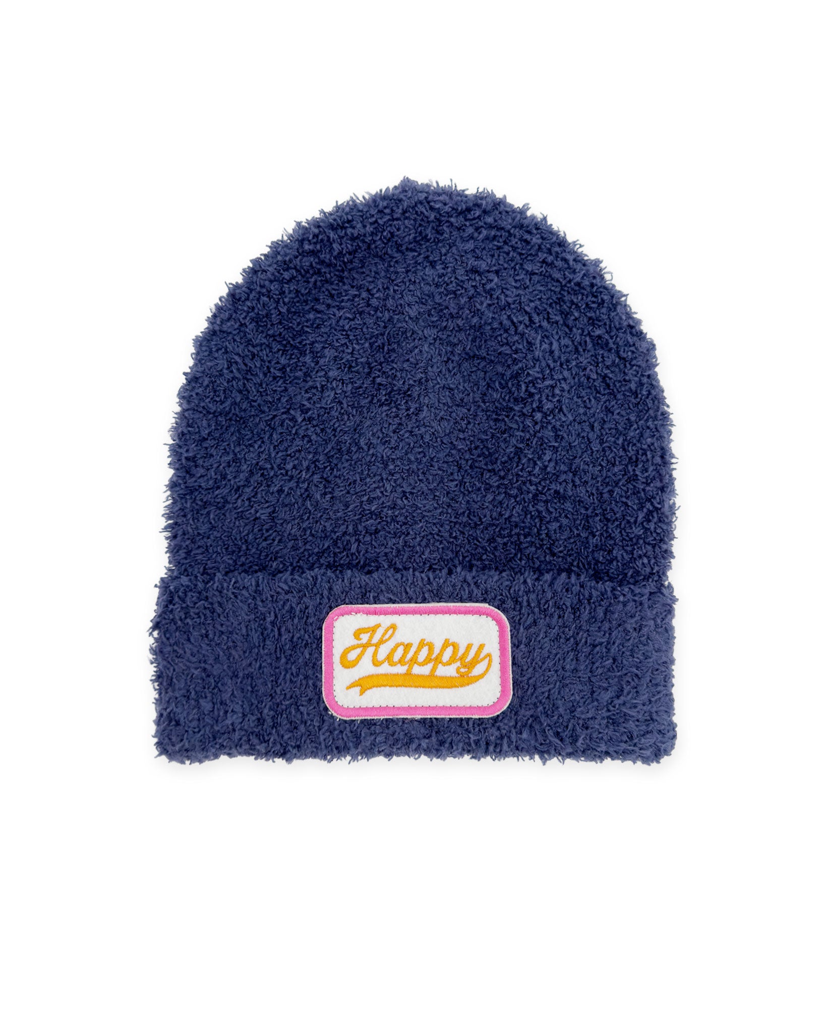 Tate Happy Beanie | Crown Blue