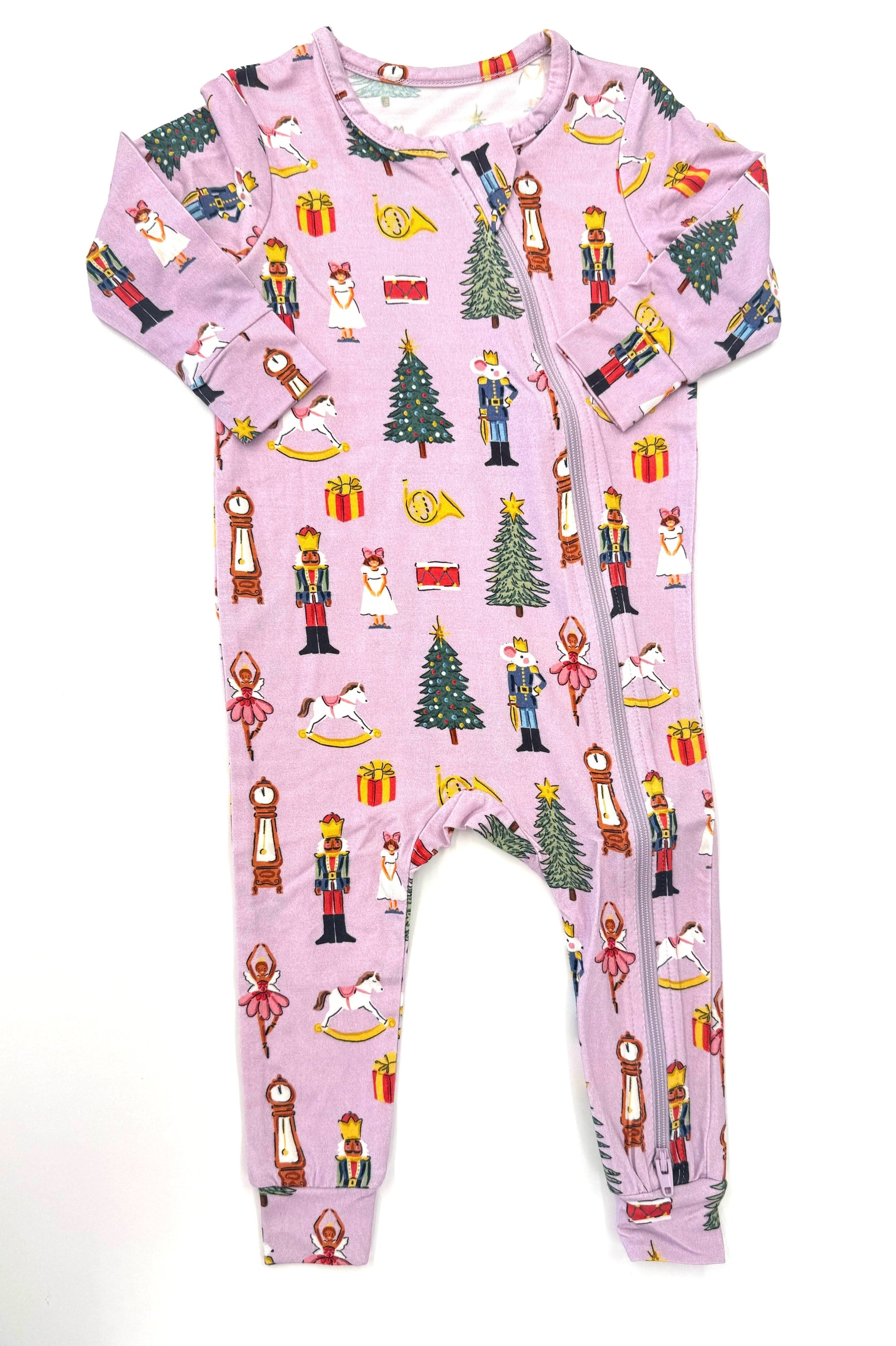 Lavender Nutcracker Bamboo Pajamas