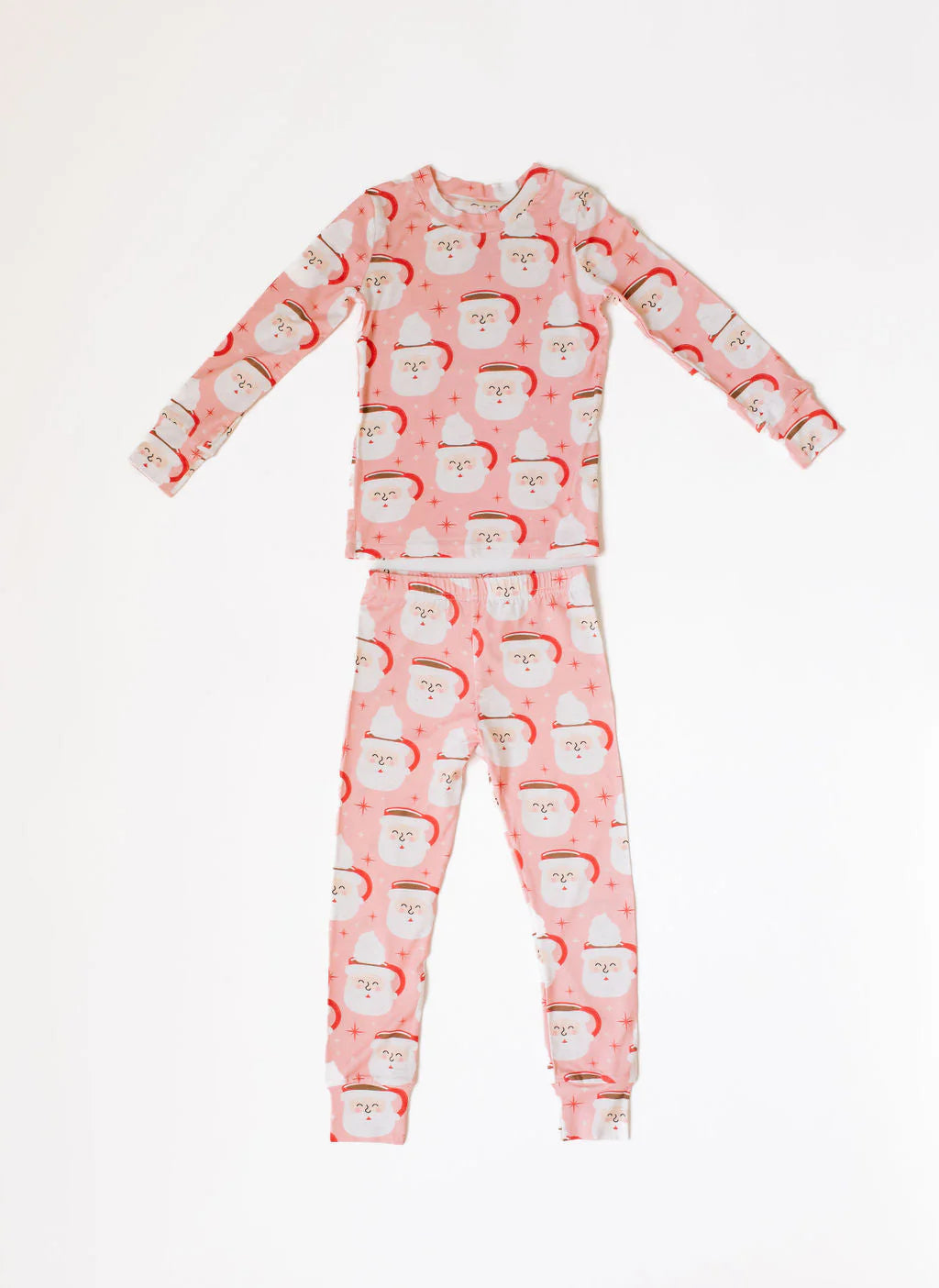 Santa Cocoa Bamboo Two-Piece Pajama Set