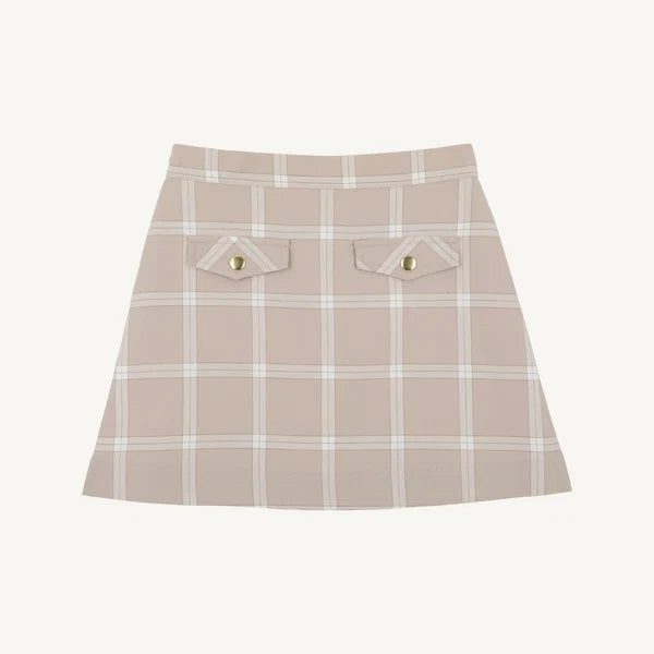 Perrin Pocket Skirt in Thompson Park Plaid