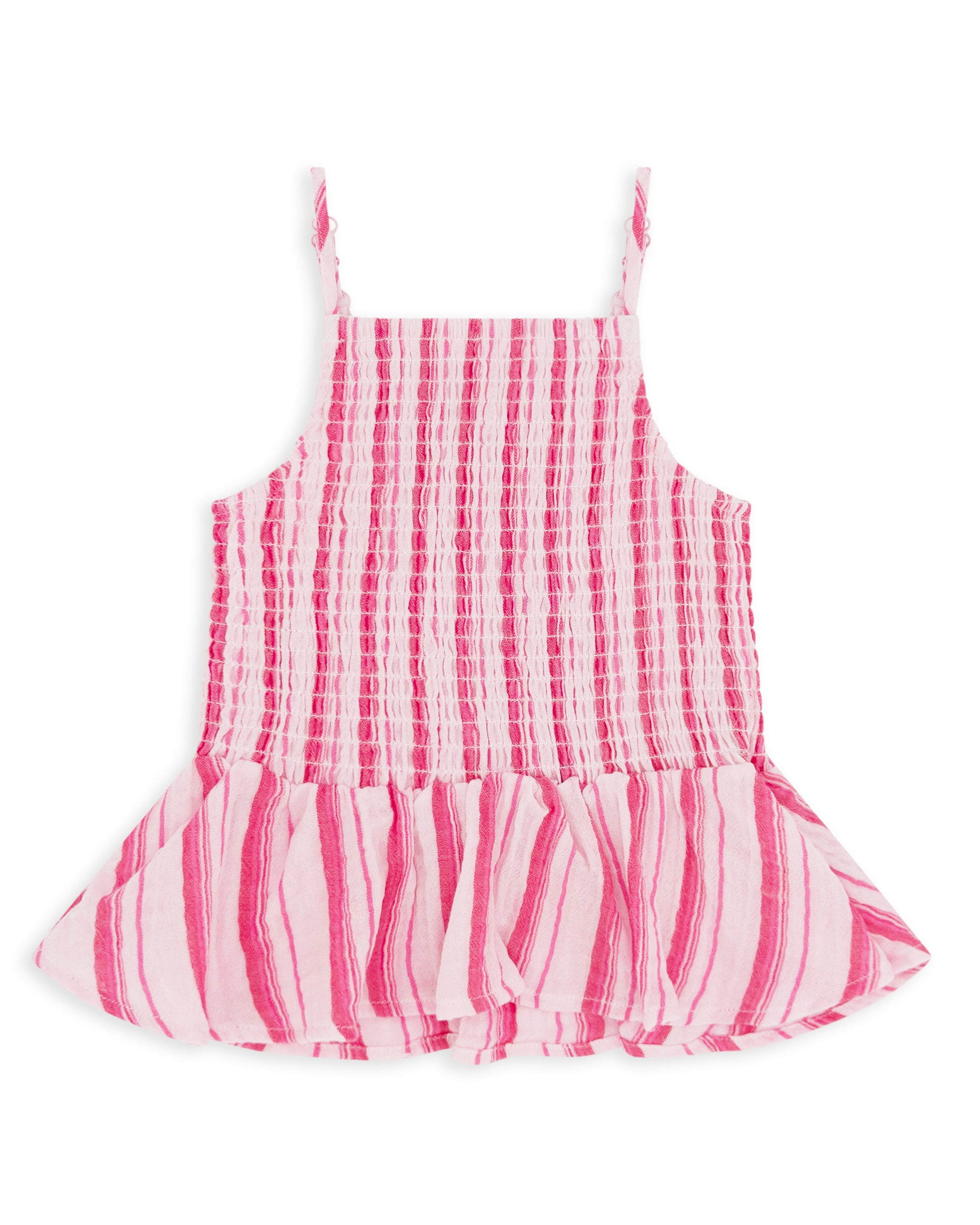 Isla Smocked Tank | Pink Marshmallow