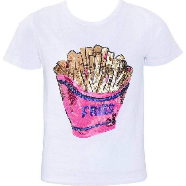 Sequin Fries Tee