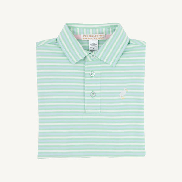 Sumner County Stripe Prim & Proper Polo & Onesie