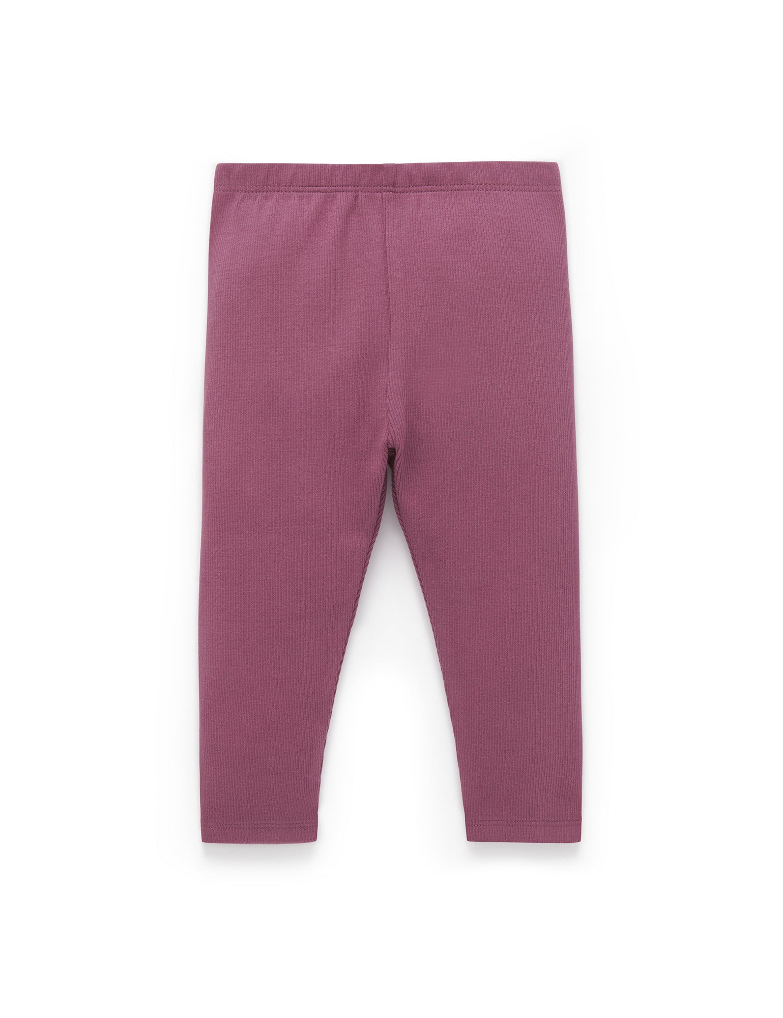 Purple Rib Legging