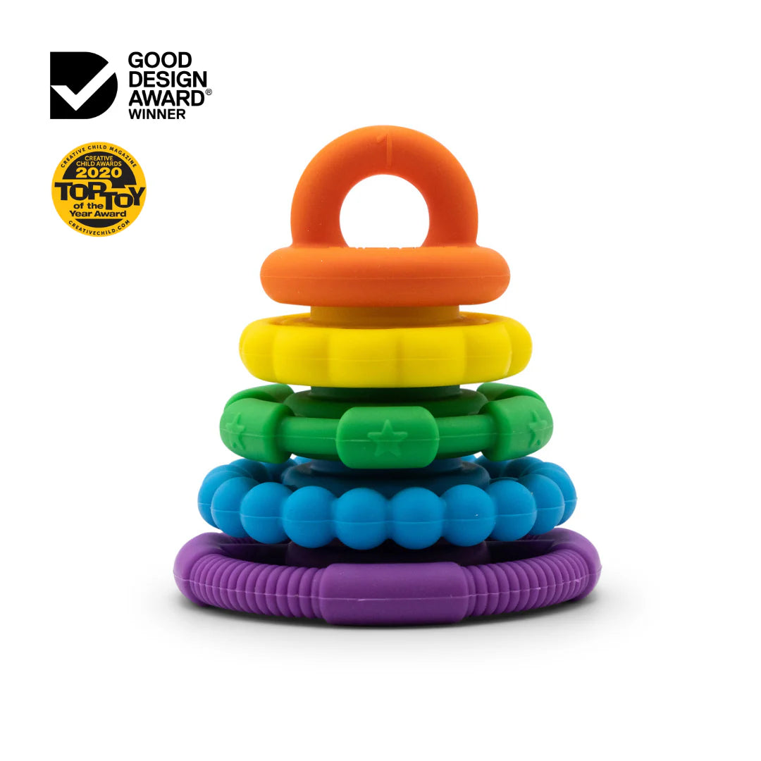 Rainbow Stacker Teether & Toy