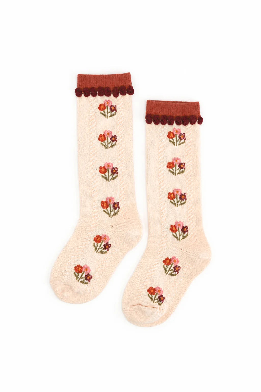 Posie Knee Socks | Rust
