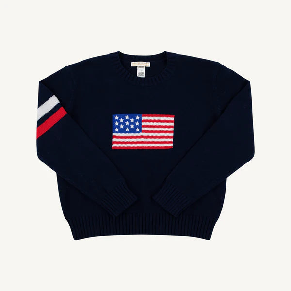 USA Flag Seaton Intarsia Sweater