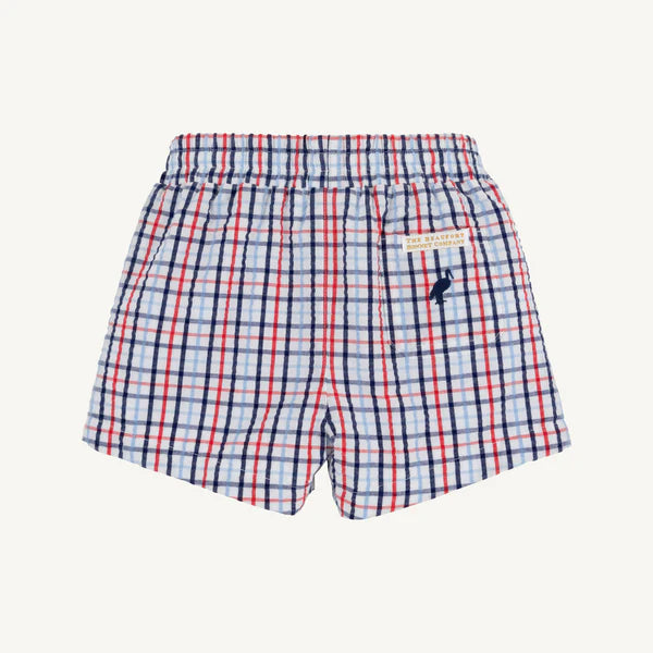 Pierce Mill Plaid Seersucker Sheffield Shorts