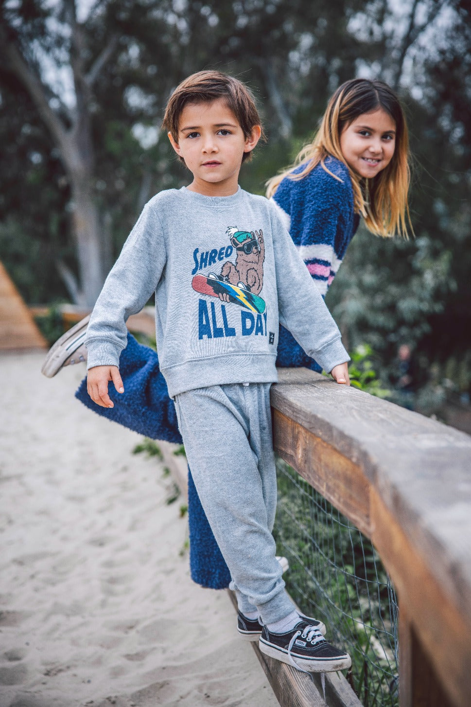 Shred Hacci Pullover | Heathered Gray