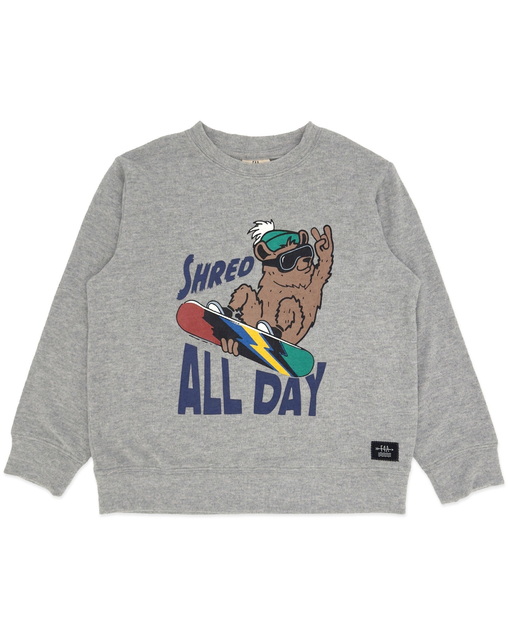 Shred Hacci Pullover | Heathered Gray