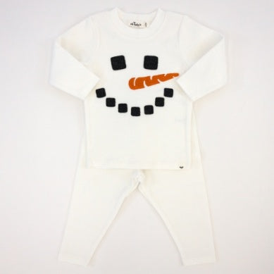 Snowman Face Two Piece Set