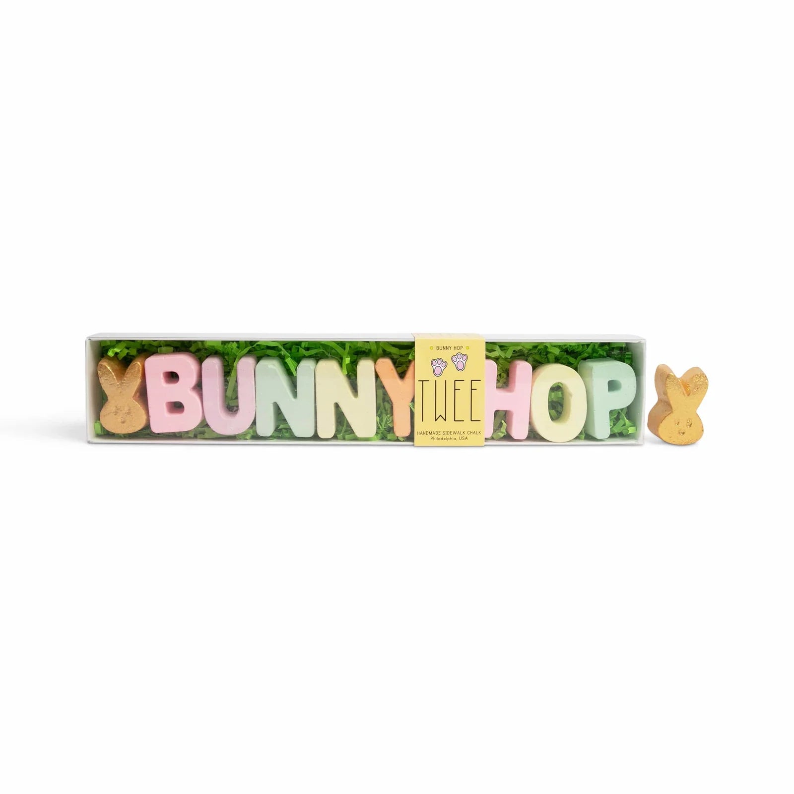 Bunny Hop Homemade Sidewalk Chalk