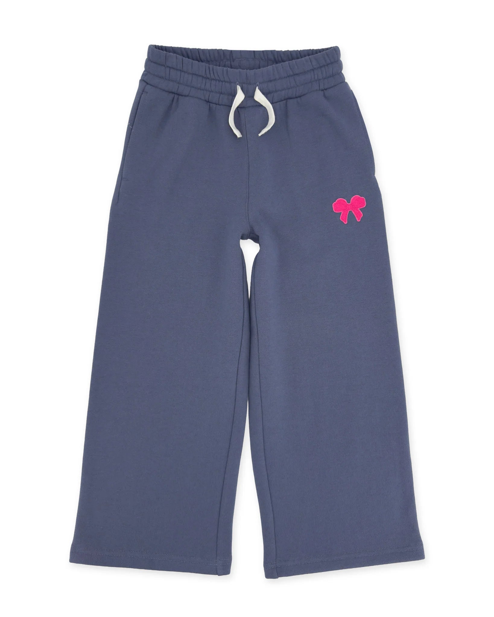 Girls Navy Bow Sweatpant