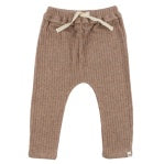 Brown Knit Brooklyn Jogger Pants