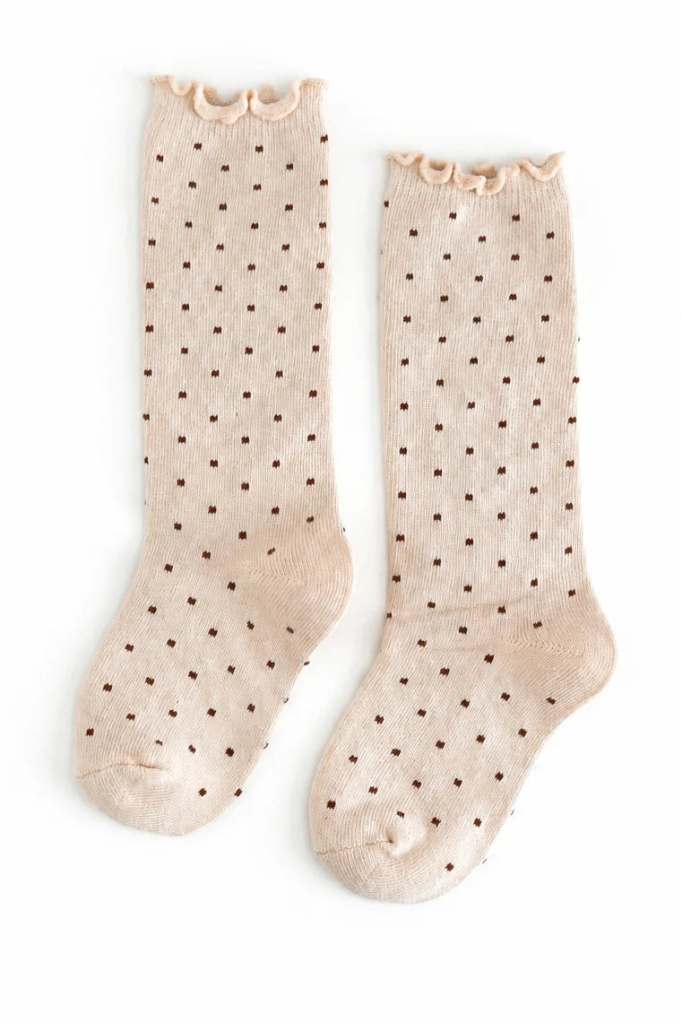 Dottie Knee Socks | Vanilla