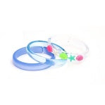Seashell Vibrant Bangles (Set of 3)