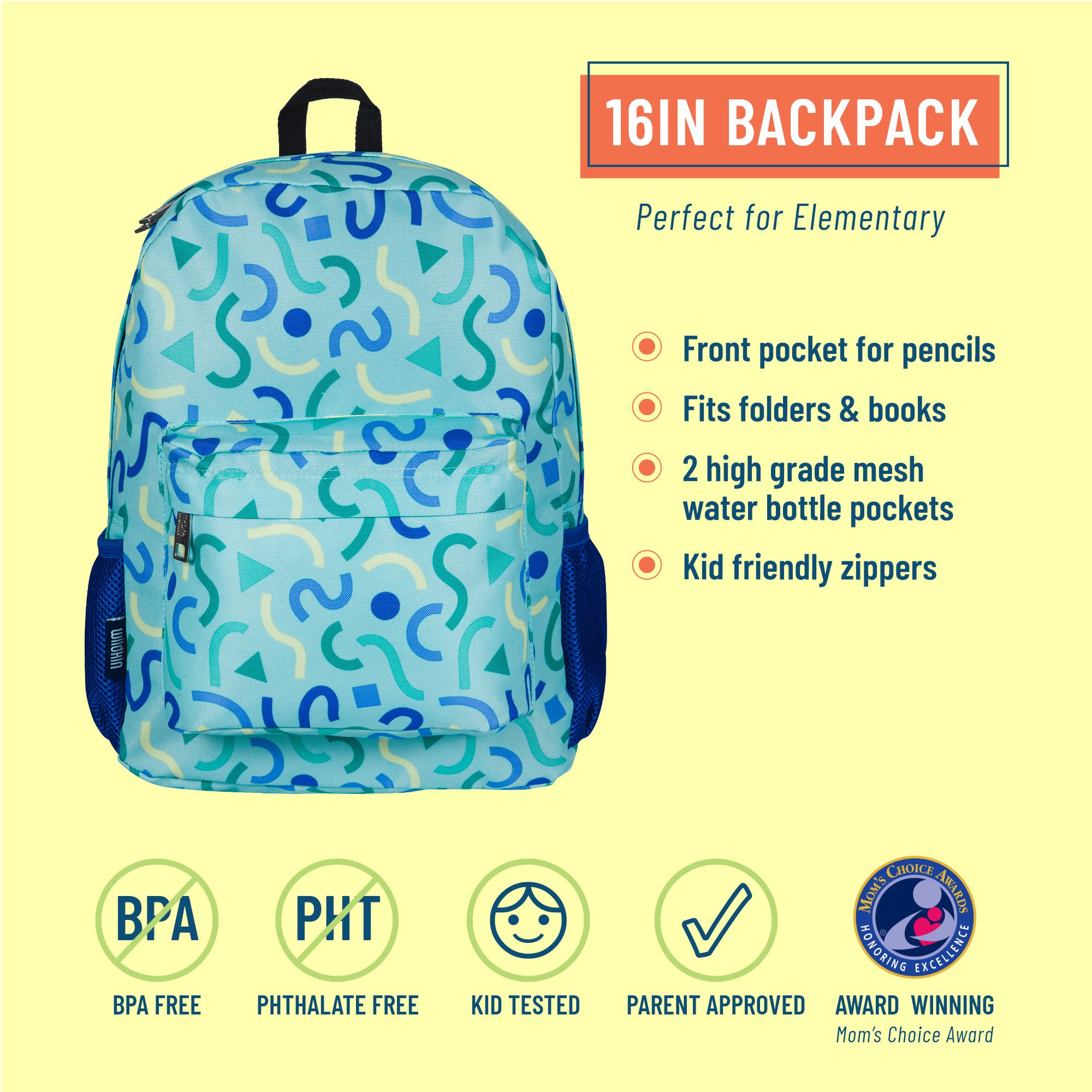 Confetti Blue 16 Inch Backpack Confetti Blue 16 Inch Backpack