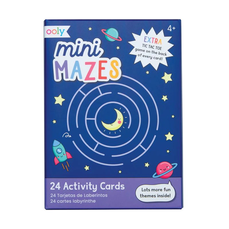 Mini Mazes Paper Games Activity Book