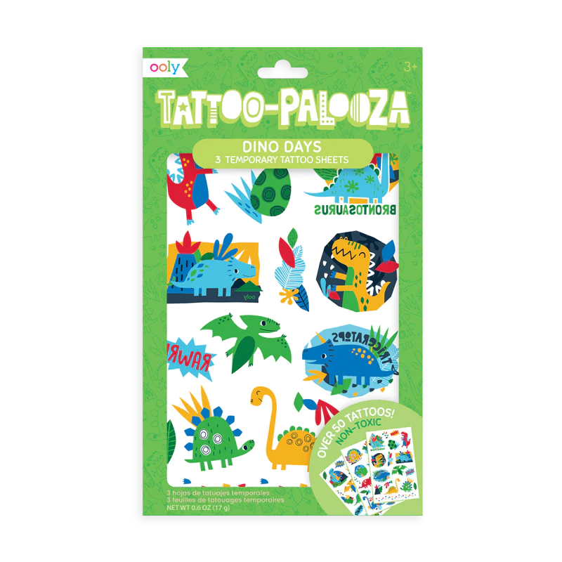 Tattoo Palooza Glitter Temporary Tattoos