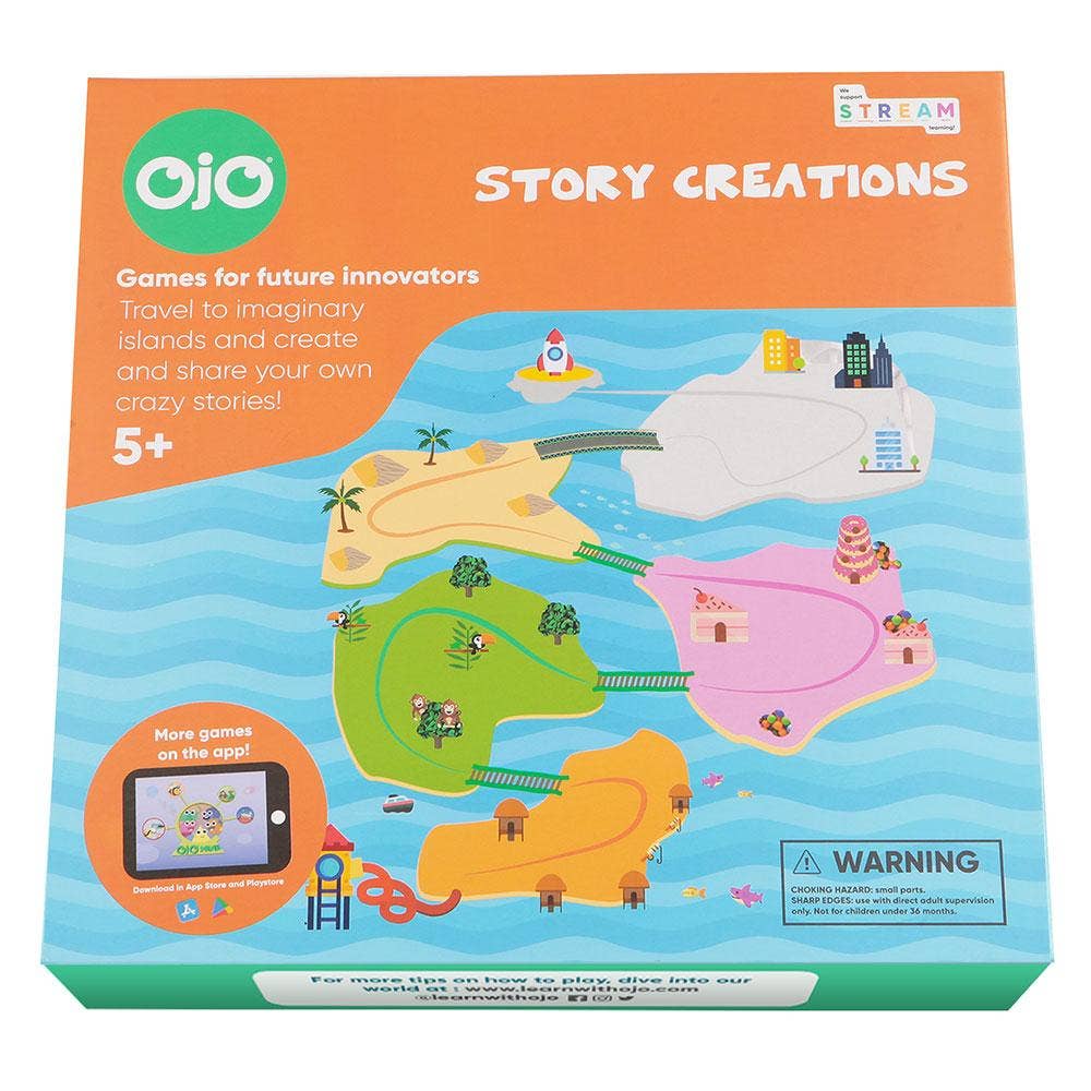 Story Creations Board Game: Learn Skills! STEM Toys For Kids
