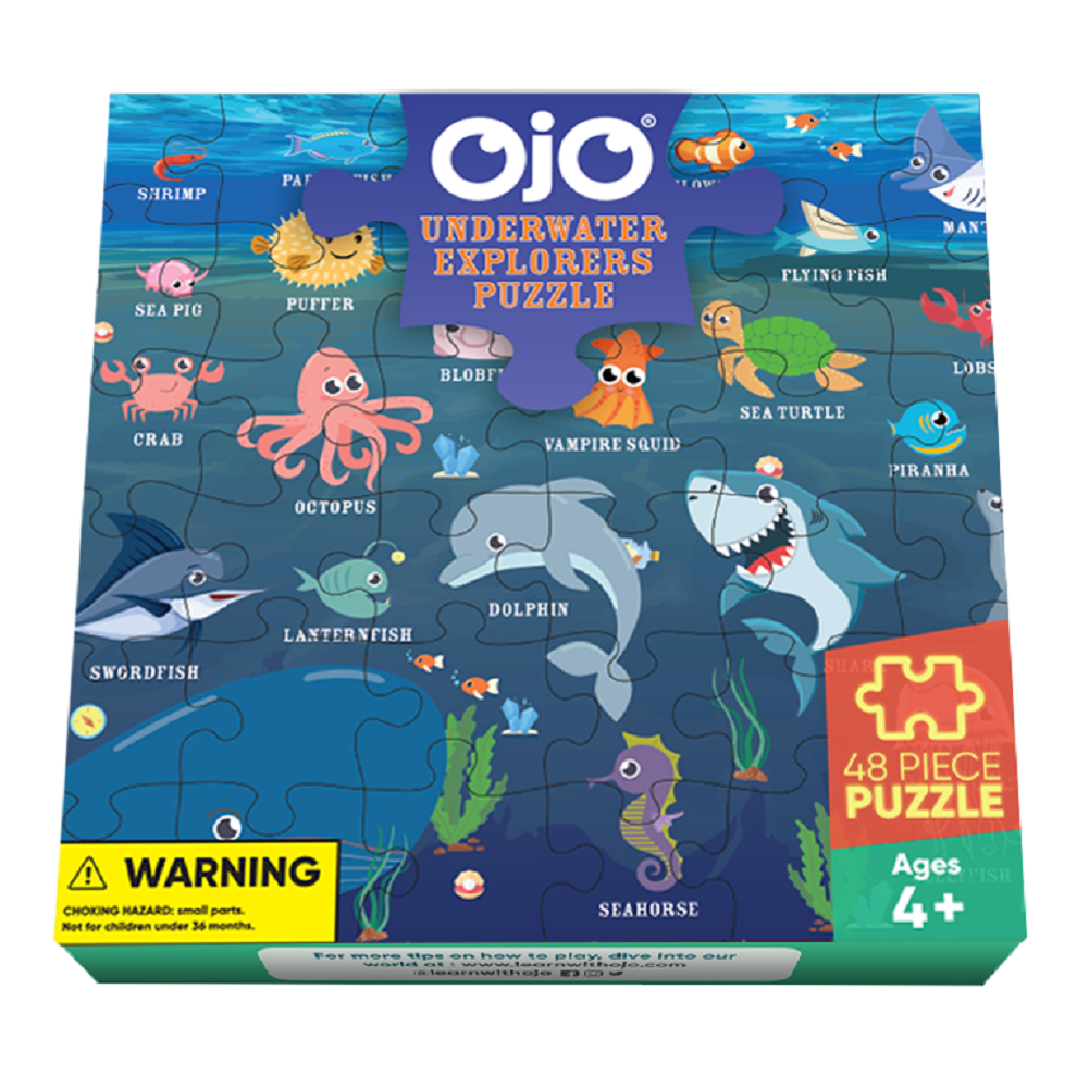 Kids Puzzle | Underwater Explorers 48 Pc Ages 4+ | STEM Toys