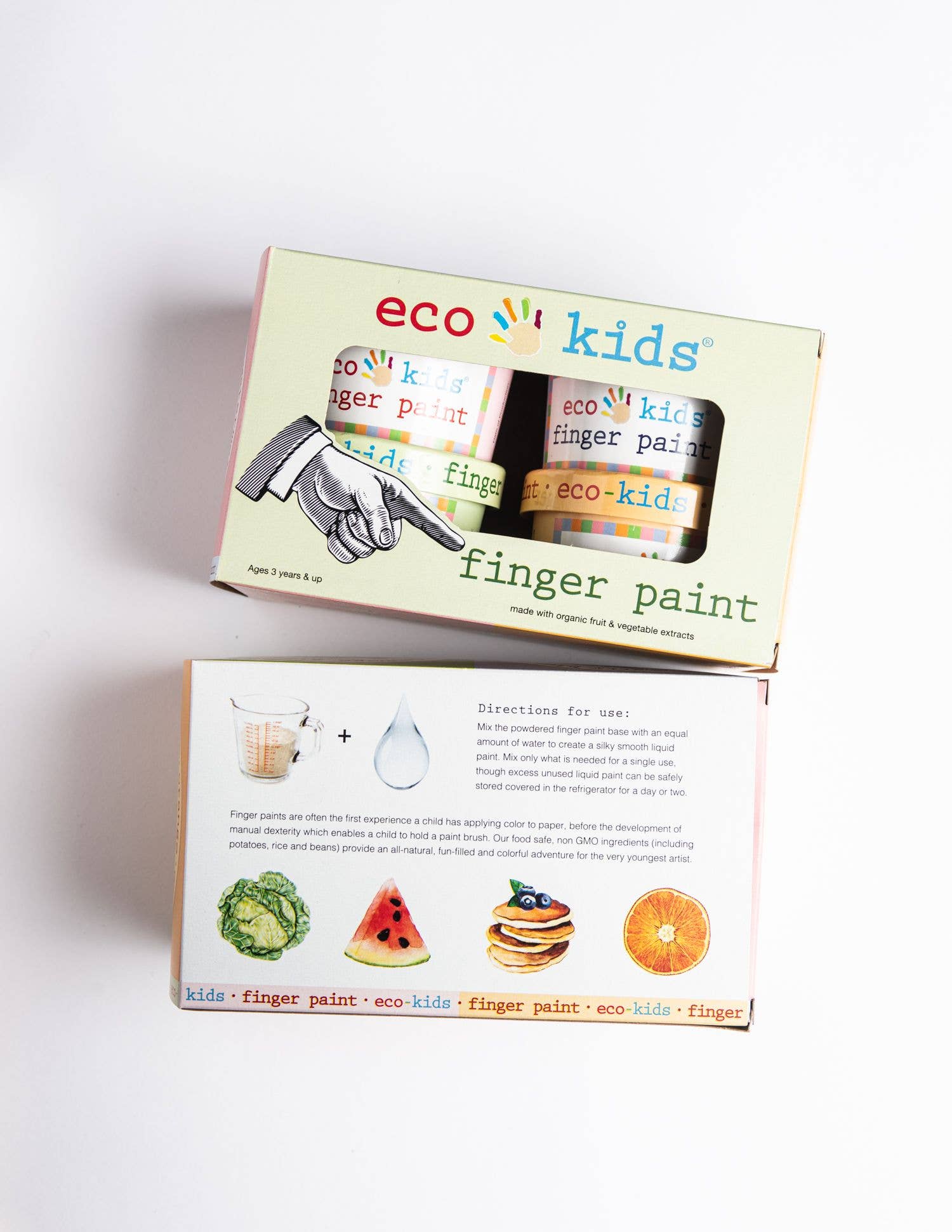Eco Finger paint, Mixed Food