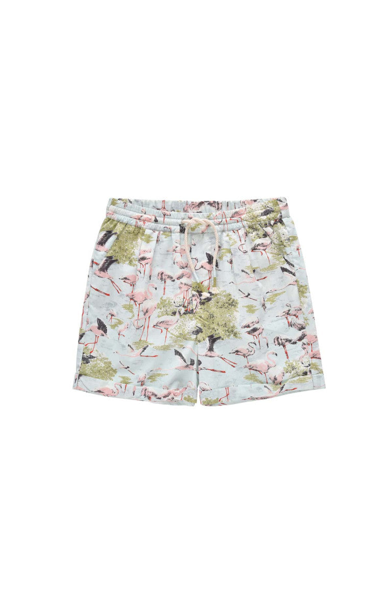 Aliki Darjeeling Flamingo Shorts