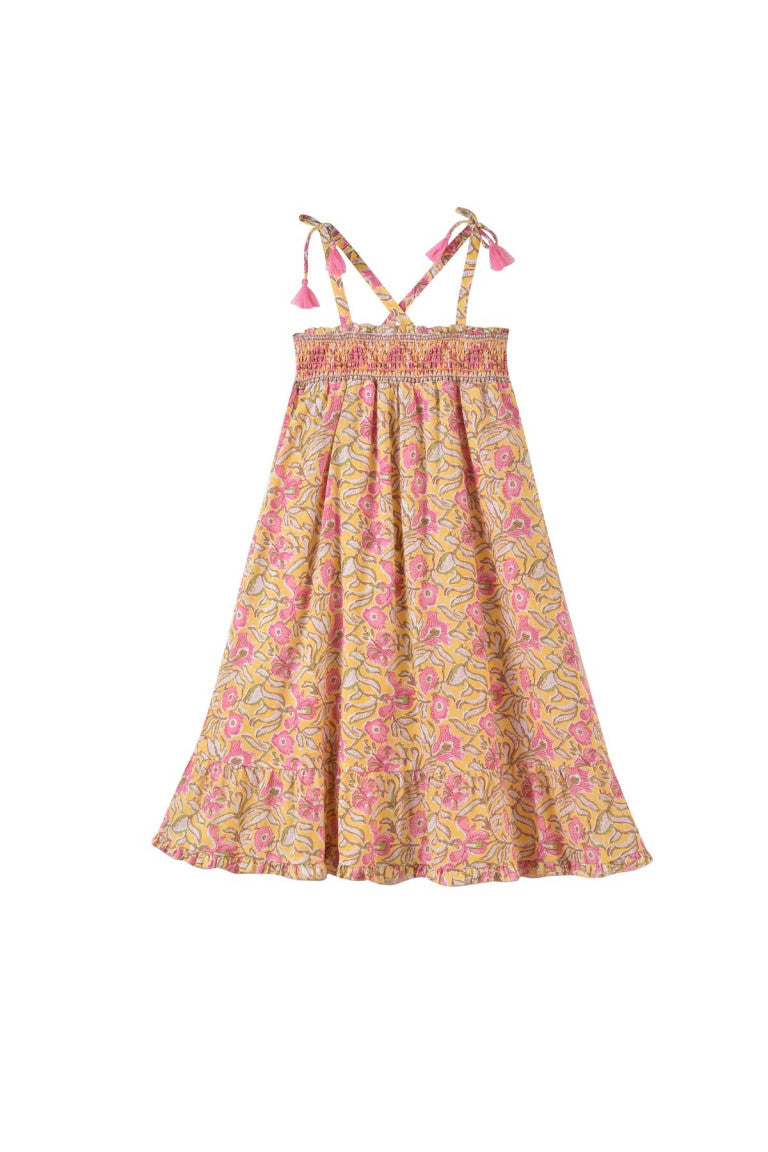 Marceline Patchouli Floral Maxi Dress
