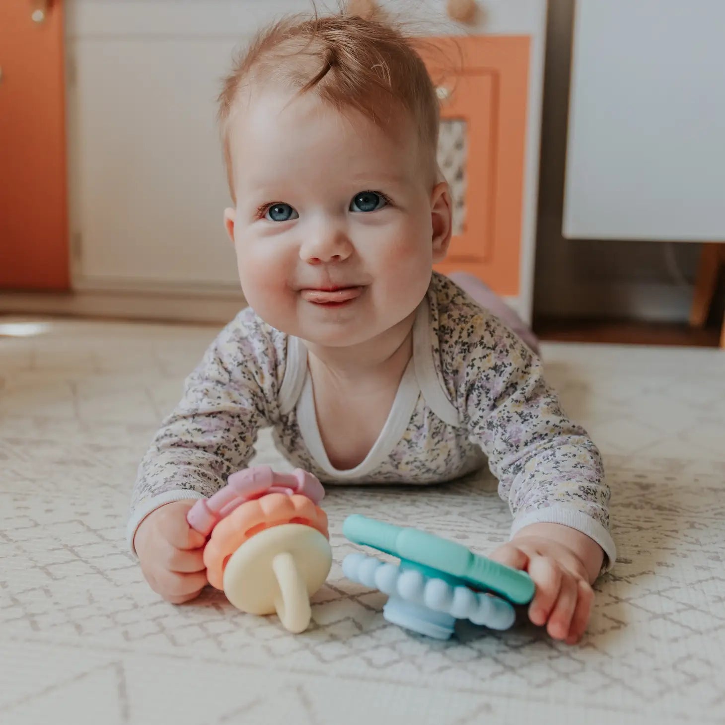 Jellystone Designs Rainbow Stacker Teether & Toy